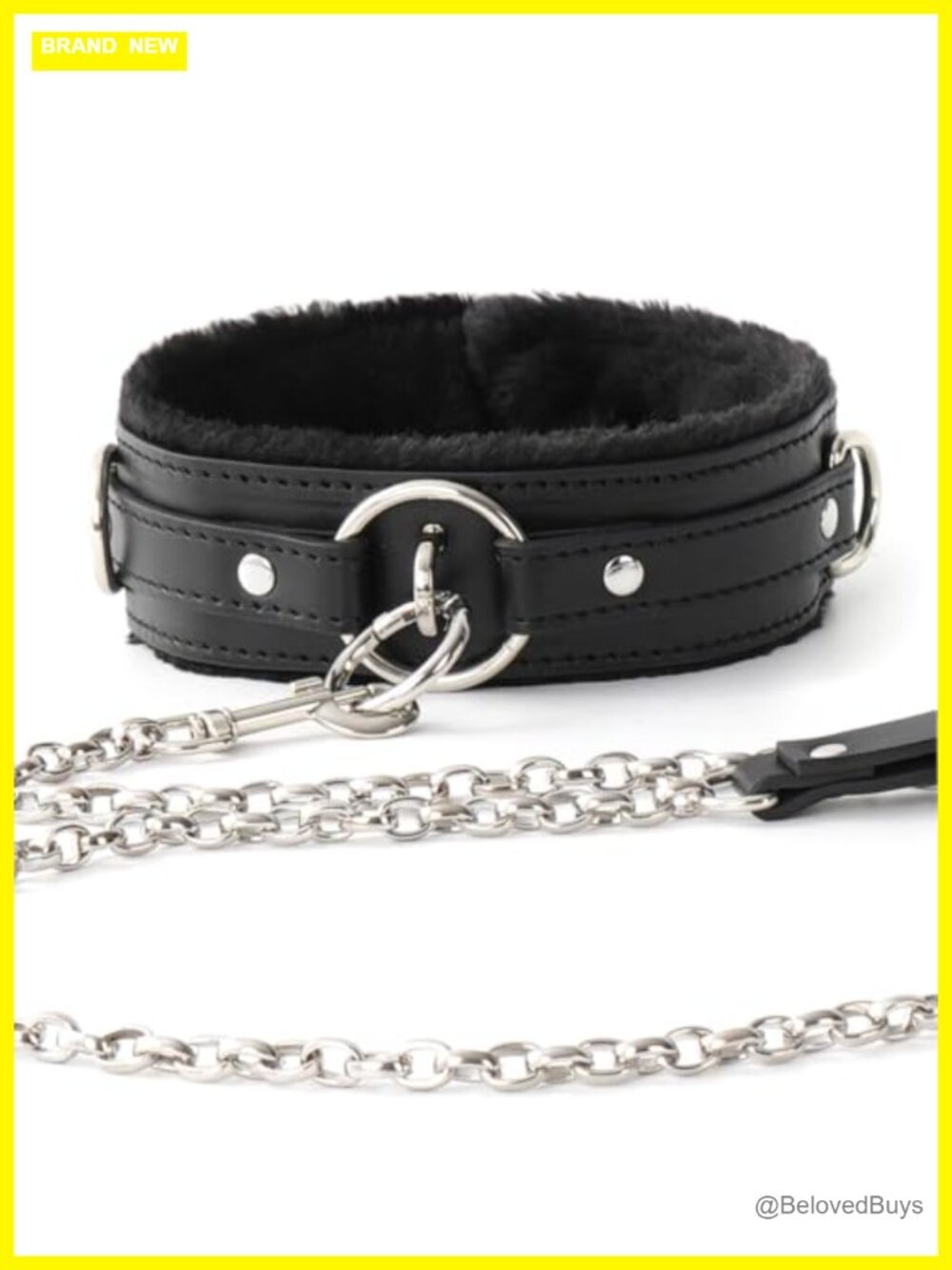 Gothic Punk Choker Necklace Faux Leather Adjustable with Alloy Buckle Women